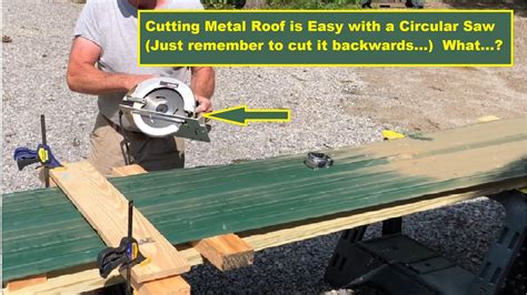 cutting sheet metal with circular saw|best way to cut colorbond.